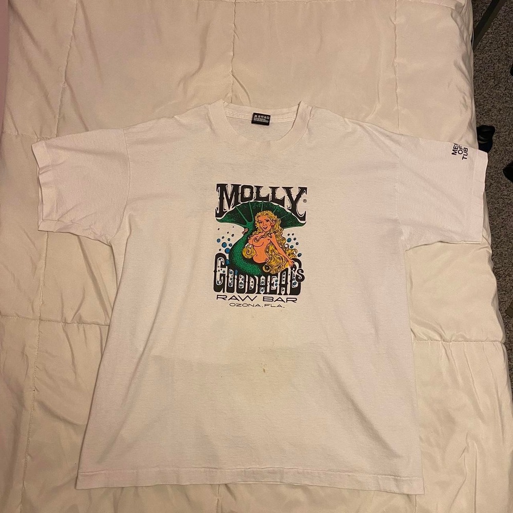 Vintage 90s Molly good heads bar tee‎ XL